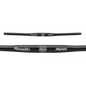 Funn Handlebar - Flame On - 31.8 - 710mm Wide - 0mm Rise - Black