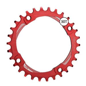 Funn Chain Ring - Solo Narrow Wide - 30T - 104mm BCD - Red