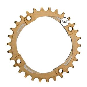 Funn Chain Ring - Solo Narrow Wide - 34T - 104mm BCD - Whisky