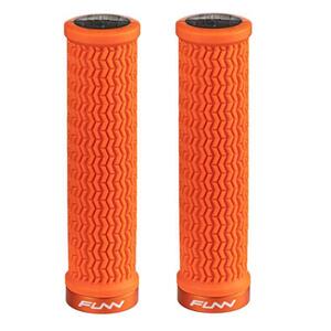 Funn Grips - Holeshot - One Sided Lock - Triple Fin - 30.5mm - Orange