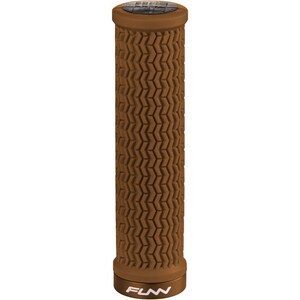 Funn Grips - Holeshot - One Sided Lock - Triple Fin - 30.5mm - Brown
