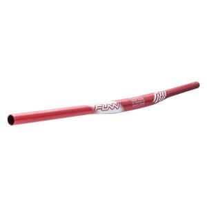 Funn Handlebar - Full On - 31.8mm Bar - 810mm Wide - 7mm Rise - Red