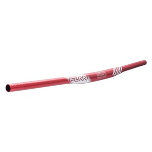 Funn Handlebar - Full On - 31.8mm - 810mm Wide - 15mm Rise - Red