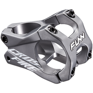 Funn Stem - Crossfire - 31.8mm - 35mm - 0° Rise - Steer 1-1/8 Inch - Grey