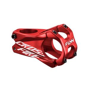 Funn Stem - Crossfire - 31.8mm - 50mm - 0° Rise - Steer 1-1/8 Inch - Red