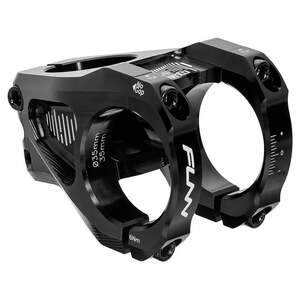 FUNN Equalizer Stem - Black - 35mm - 35mm x 10 Degree - 1 1-8th Inch