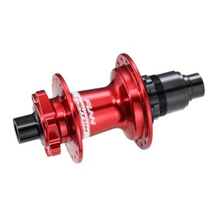 Funn Hub - Fantom - Rear - 157mm - 12mm Axle - Disc Brake 6 - Bolt - Shimano Hg Red