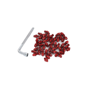 Funn Pedal Pins Red