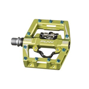 Funn Pedal - Mamba S - One Side Clip MTB Pedals SPD - Wasabi