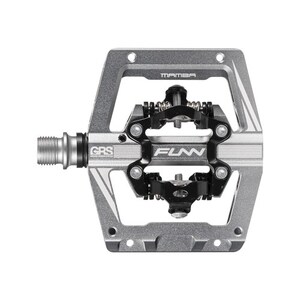 Funn Pedal - Mamba S - Two Side Clip MTB Pedals SPD - Grey