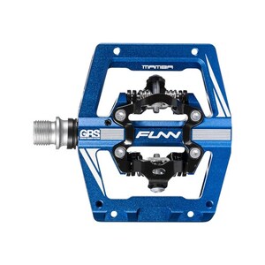 Funn Pedal - Mamba S - Two Side Clip MTB Pedals SPD - Blue