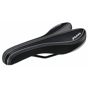 Funn Saddle - Launch II - Water Resistant PVc - Impact Resistant Base - Black Length 275mm - Width 140mm