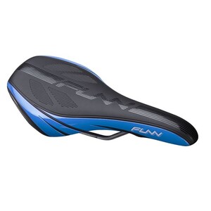 Funn Saddle - Adlib HD - 145mm Wide - 291mm Long - Water Resistant - Black/Blue