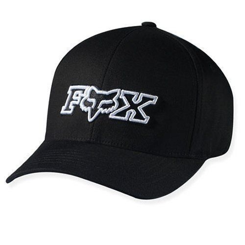 Fox Racing Mens Corpo Flexfit Hat Cap [Colour: Black] [Size: L/Xl]