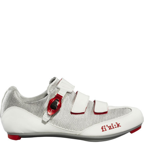 Fizik R5 Road Bike Shoe - White/Red 