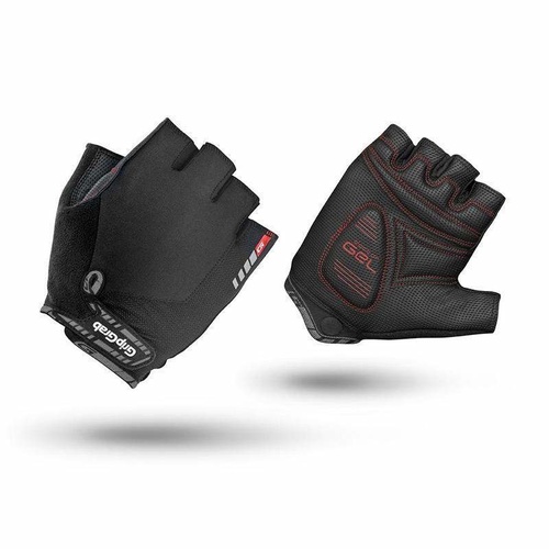 GripGrab Progel Fingerless Training Leisure Cyclin/ Bike Gloves Mitts Black Gloves