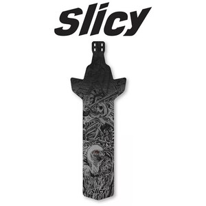 Road Rear Mudguard - Black Utah