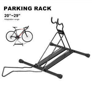 Velobici Bicycle Folding Bike Parking Stand can rack ebike Black