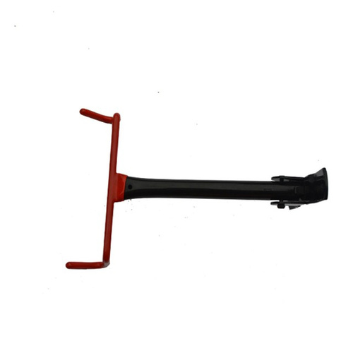 Velobici 4 x Bicycle Storage Rack-Wall Mounted Bike Hanger Hook RED (4pcs)
