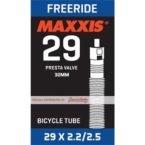 Maxxis FR Freeride Tube - 38mm Presta Removable Valve Core - 2.2-2.5 Inch - 29 Inch