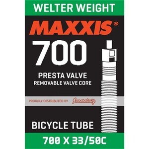 Maxxis Tube Welter Weight 700 X 33/50C Presta Fv Sep 48Mm
