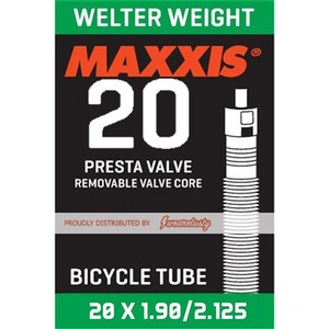 Maxxis Tube Welter Weight 20 X 1.90/2.125 Presta Fv Sep 32Mm