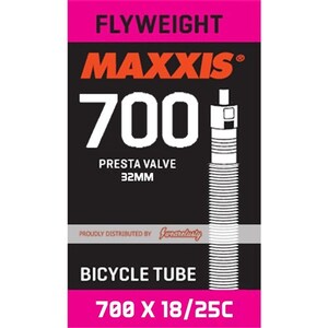 Maxxis Tube Flyweight 700 X 18/25C Presta Fv Sep 32Mm