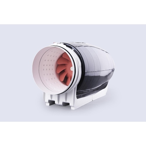 200mm 8" Silent REB Speed Control Time Control Inline Turbo Fan Industrial Supply Exhaust Bathroom Fan