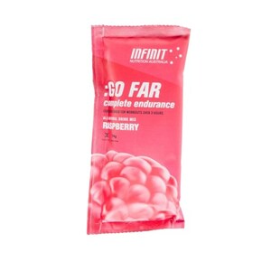 INFINIT GO FAR - RASPBERRY - 10 PACKS - SINGLE SERVE - 74G