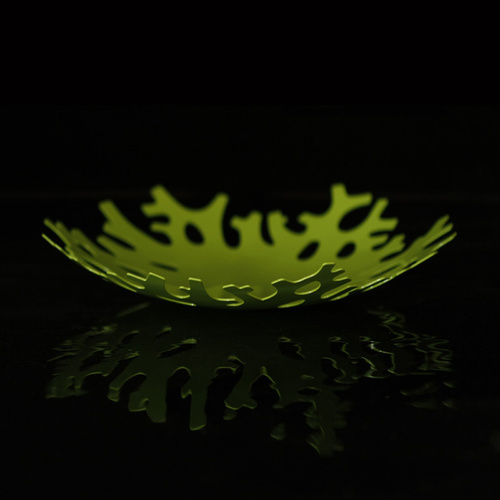 Italian Style Iron Fruit Bowl Plate  ---------Light Green  Iof-25