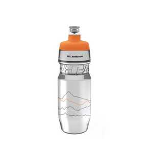 JetBlack Icon Bottle Clear Orange 710mL
