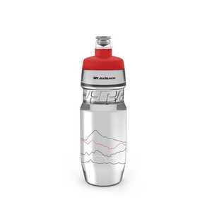 JetBlack Icon Bottle Clear Red 710mL