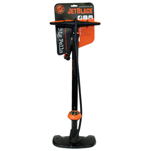 JetBlack Big Fella Bike Bicycle Floor Pump 160Psi