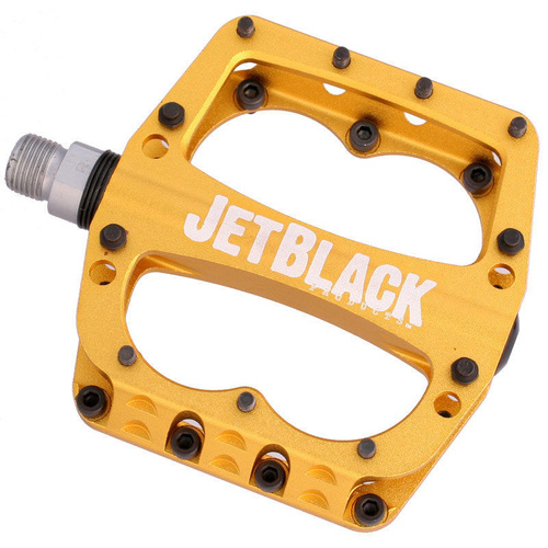 JetBlack Superlight Mtb Bike Bicycle Pedals Gold