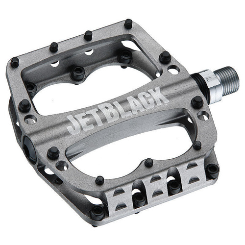 JetBlack Superlight Mtb Bike Bicycle Pedals Grey