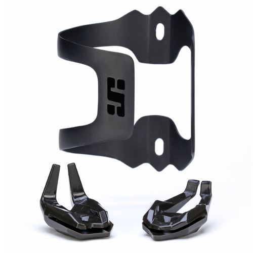 JetBlack Carbon JB Switch Water Bottle Cage - Black with Black Ends