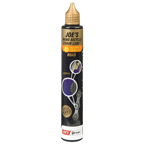 Joe's No-Flats 100Ml Nano Road Bike Chain Bike Lube Dry Conditions