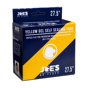 Joe's No Flats Yellow Gel Self-Sealing Tube - 27.5 x 1.9/2.35 PV 48mm