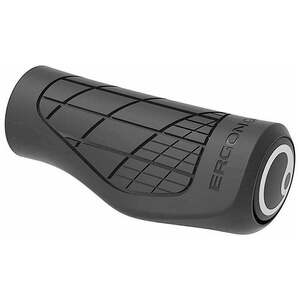 Ergon GA3 Lock On Grips - Black - Single Twist Shift Compatible - 2020