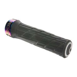 Ergon GE1 EVO Slim Lock On Grips - Factory Frozen Black - Oil Slick - 2020