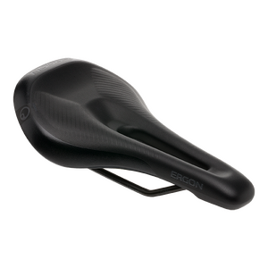 Ergon SM E-Mountain Sport Women's MTB Saddle - Stealth Black - Cr-Mo Rails - M-L 160mm