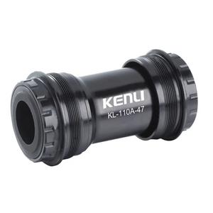 Kenli T47 Threaded External Bottom Bracket - 24mm Axle/Spindle - 68-73mm Shell - M47x1.0 Thread - 37x25x6mm x 2pc Bearings