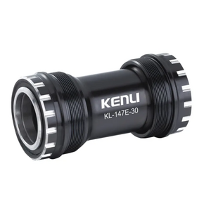 Kenli T47 Threaded External Bottom Bracket - 30mm Axle/Spindle - 68-73mm Shell - M47x1.0 Thread - 42x30x7mm x 2pc Bearings