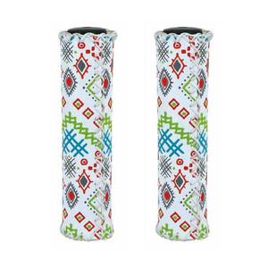 KWT Cruiser Grips - 135mm - White Patterned