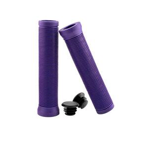 QBP BMX GRIPS - RIBBED 145MM - PURPLE