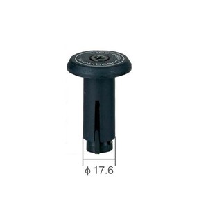QBP Bar Plugs with Screw 17.6mm - 10 Pack