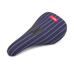 Kink Pinstripe Pivotal BMX Saddle Blue/Gray