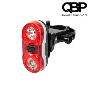 KWT Rear Light Battery - Dual Flash 2.5 Watt 25 Lumens - Nichia Lens