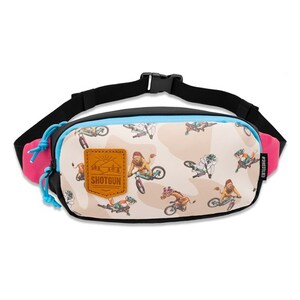 Kids Ride Shotgun Kids Mtb Hip Pack Animal Print