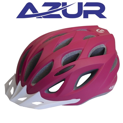 Azur L61 Cycling Helmet Matt Pink Bike Helmet